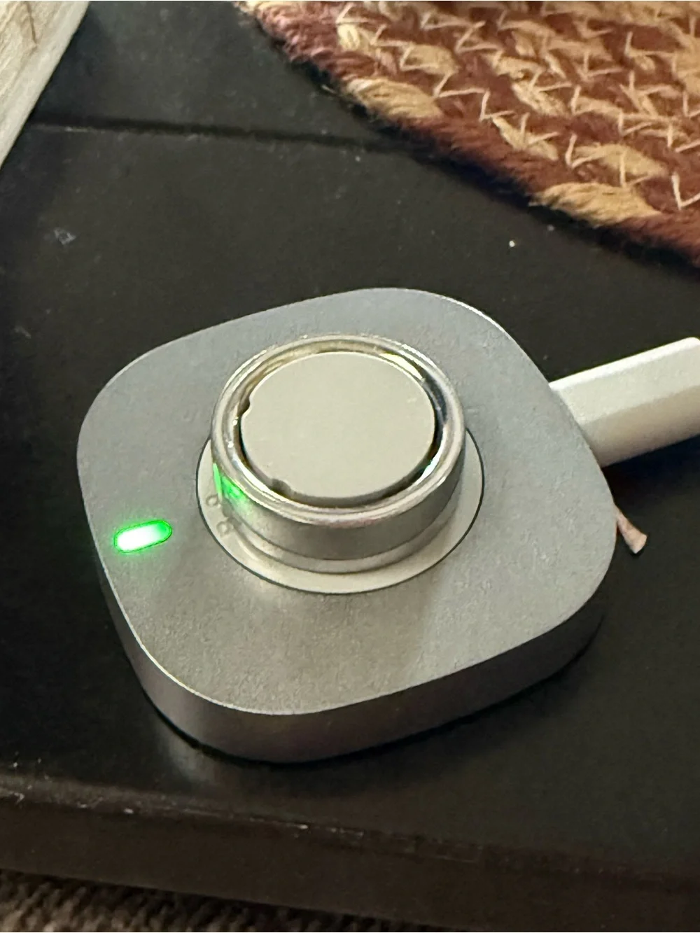 Gen 4 Oura Silver Band Ring size 9